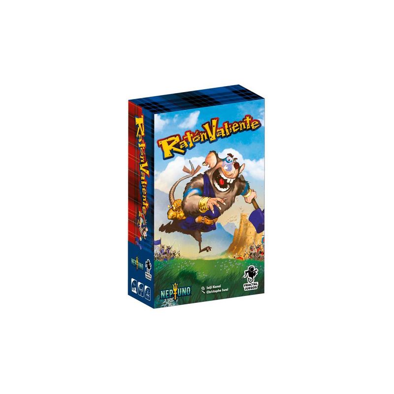 FRACTAL JUEGOS - Ratón Valiente - Juego de Mesa - Español