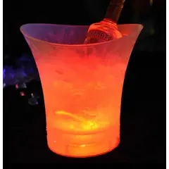GENERICO - Cubetera Hielera bar Home Luces Parlante 5LT