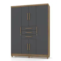 JDO & DESIGN - Closet 6 puertas 3 cajonea Taurus Grafito