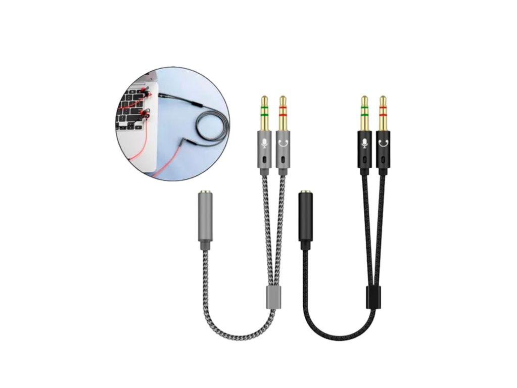 GENERICO Adactador de Audio Auxiliar 3.5mm para consola