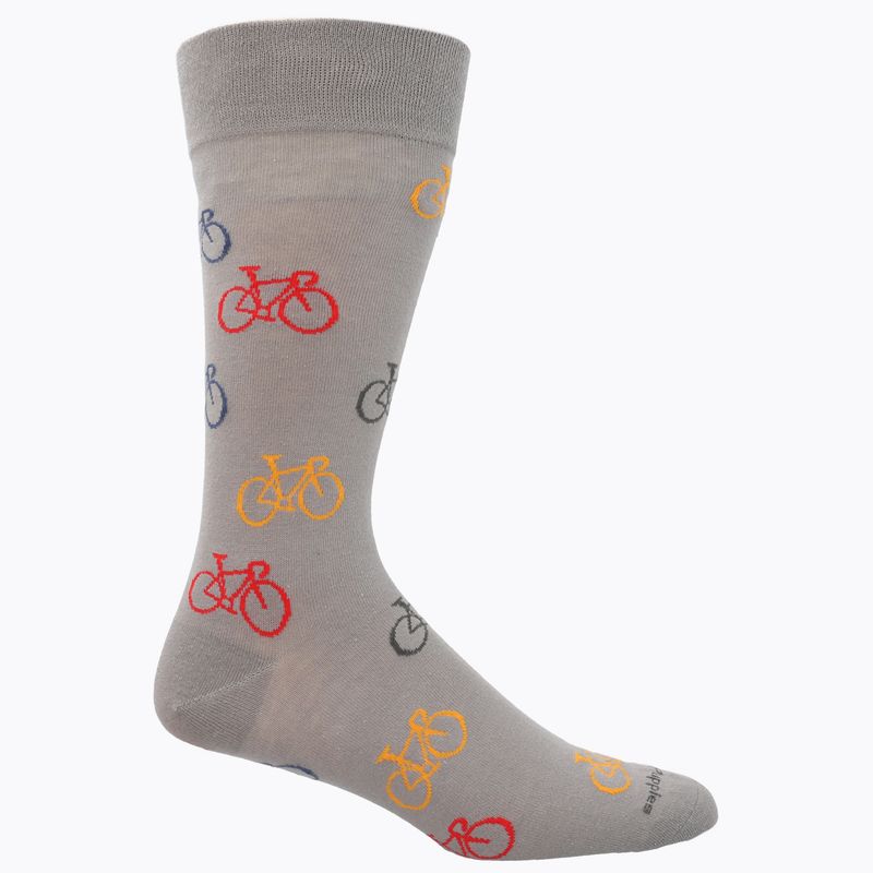 HUSH PUPPIES - Calcetín Algodón Hombre Cuff Bike Gris HUSH PUPPIES