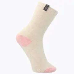 HUSH PUPPIES - Calcetín Algodón Niña Heavy Plain Beige
