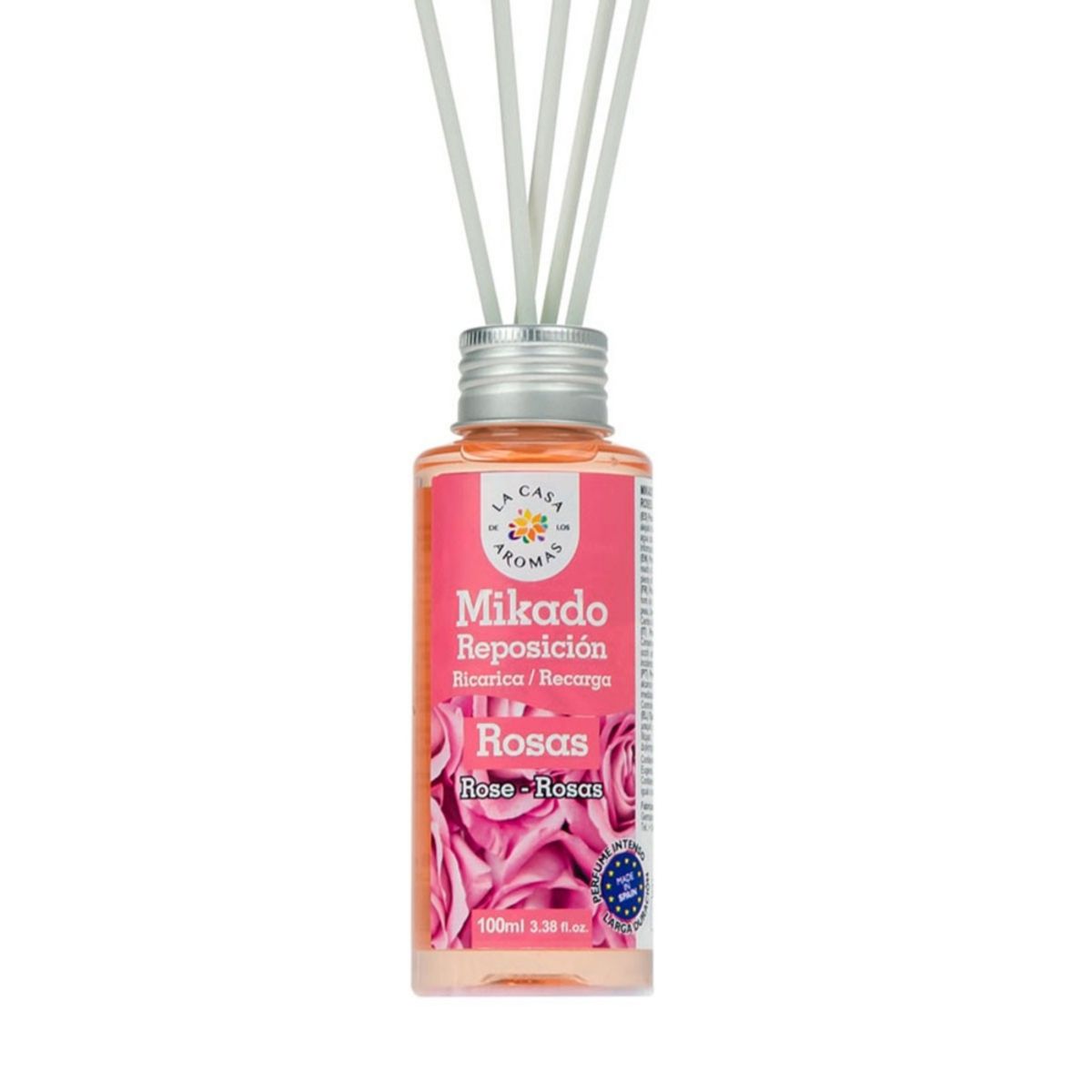 GENERICO - Ambientador Mikado Rosas 100ml - La Casa de los Aromas