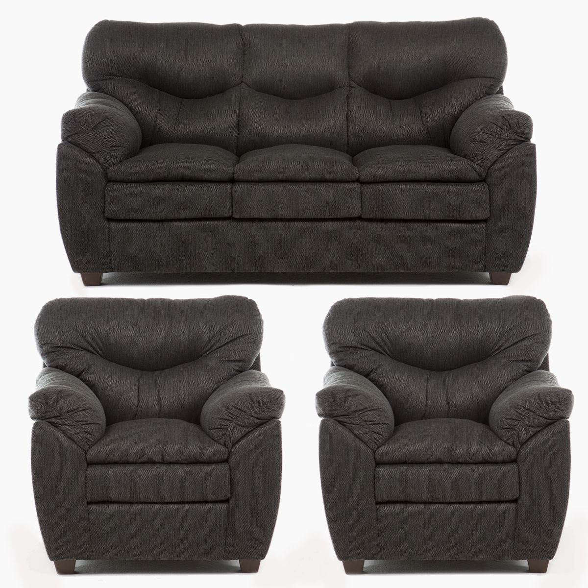 GENERICO - LIVING 311 ORION TELA GRIS OSCURO.