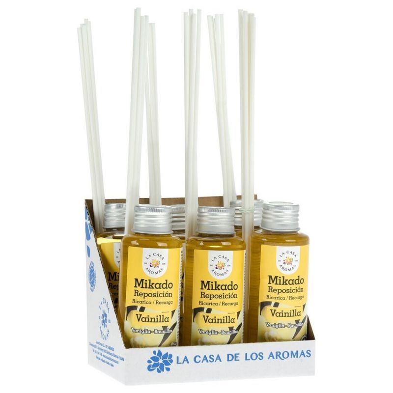 GENERICO - Pack 6 Ambientador Mikado Vainilla 100ml - La Casa de los Aromas…