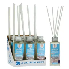 GENERICO - Pack de 6 Ambientador Mikado Té Jazmín 100ml - La Casa de los Aromas
