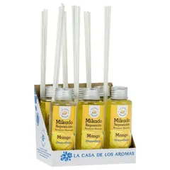 GENERICO - Pack 6 Ambientador Mikado Mango 100ml - La Casa de los Aromas