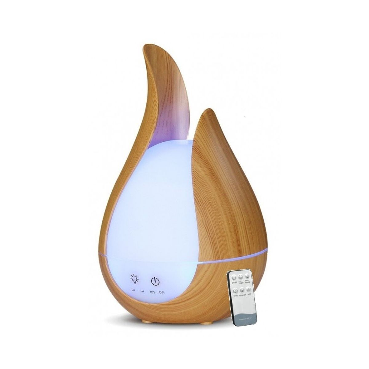 GENERICO - Humidificador Lampara 200 Ml Control Remoto