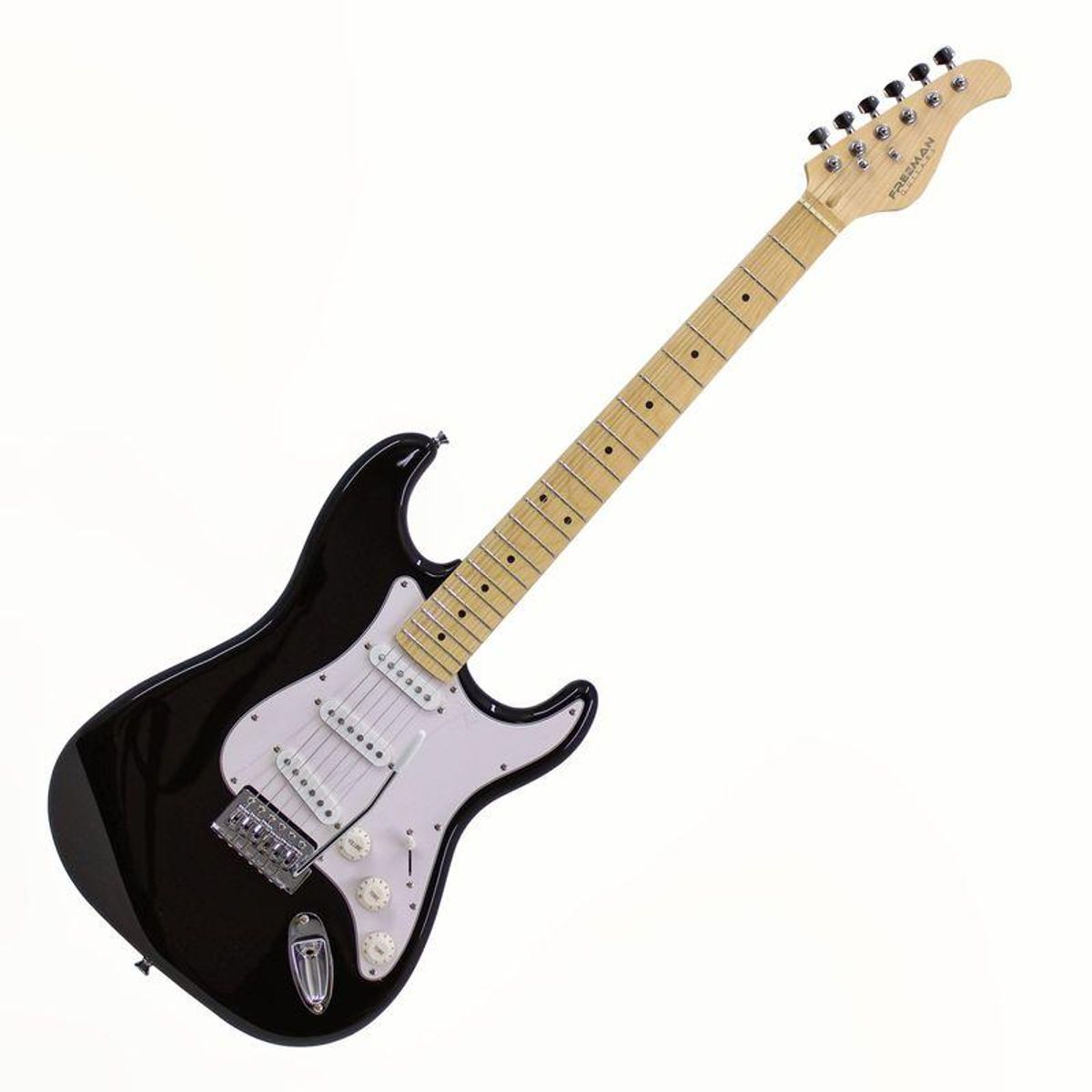 FREEMAN - Guitarra Eléctrica Freeman Stratocaster SST-311 - Negra