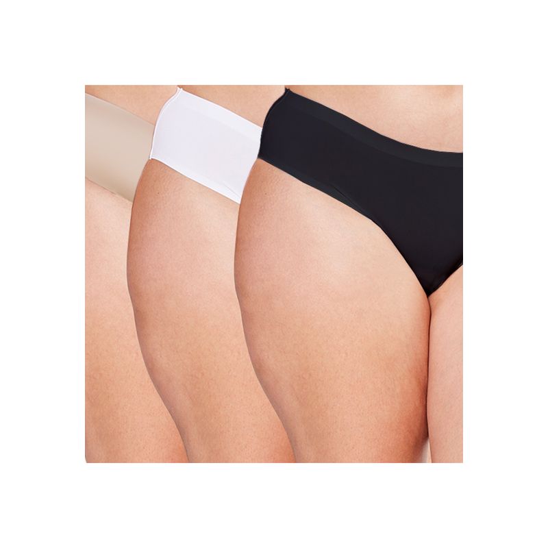 KAYSER - Pack 3x pantaleta microfibra P314200-BLA Kayser KAYSER