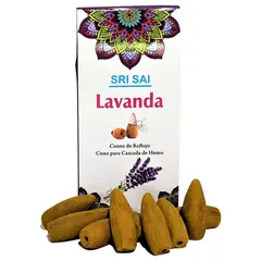GENERICO - Conos de Incienso Cascada Lavanda - SRI SAI