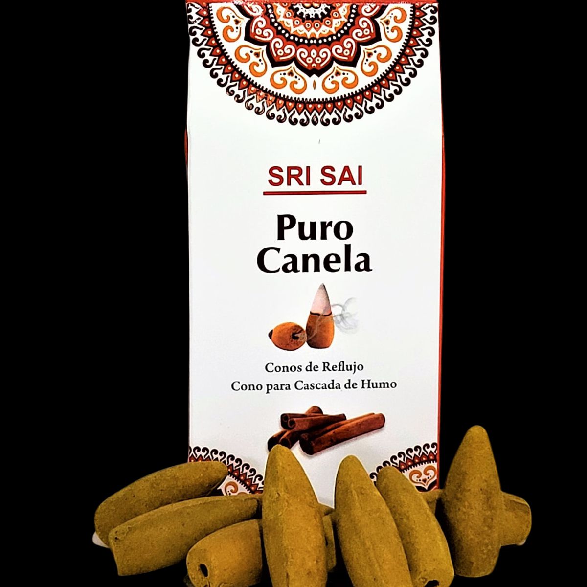 GENERICO - Conos de Incienso Cascada Canela - SRI SAI