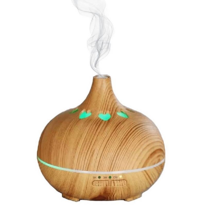 GENERICO - Humidificador Difusor 150ml Corazones Claro