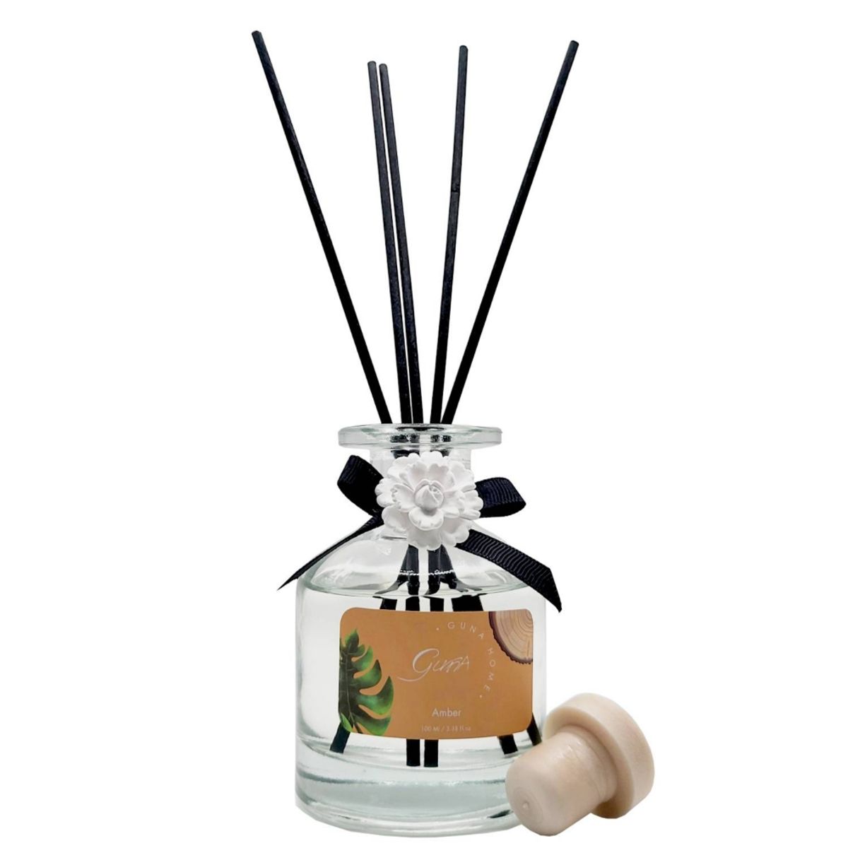 GENERICO - Difusor Varillas Recargable Ambar - Guna