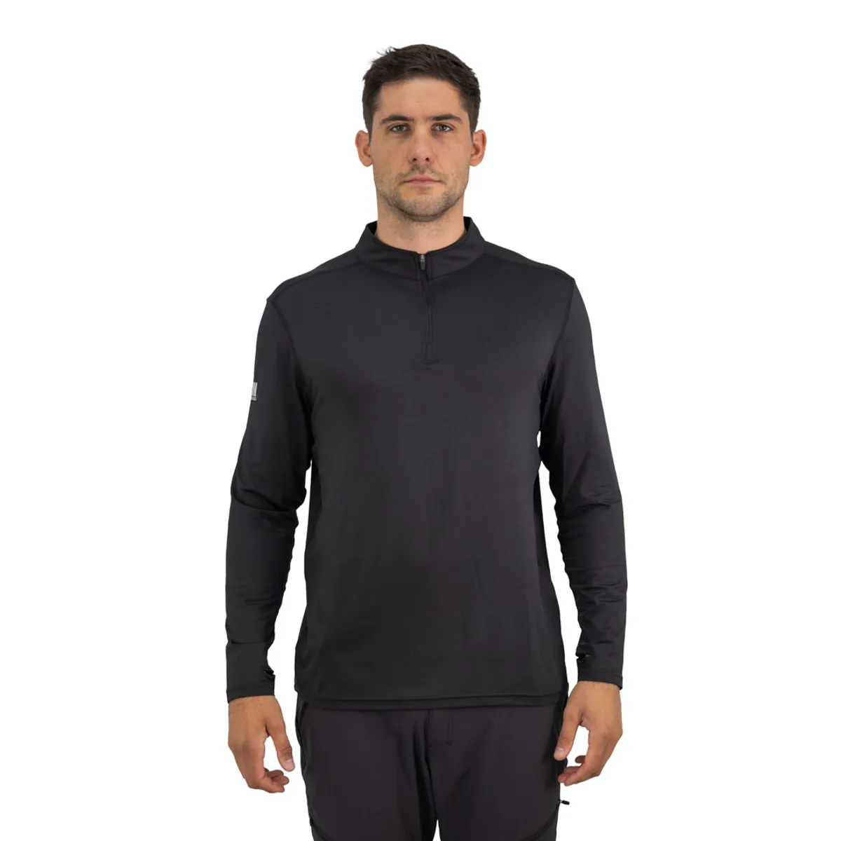 HARDWORK - Polera Dry Fit HW SPX Manga Larga Hombre Black