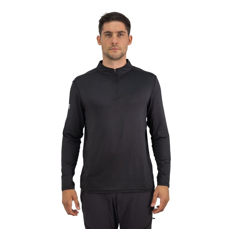 HARDWORK - Polera Dry Fit HW SPX Manga Larga Hombre Black