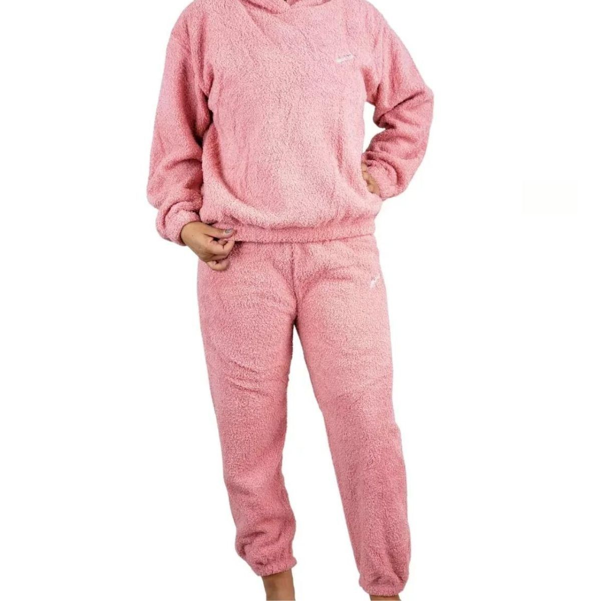 LIKE SHOP - Pijama Mujer Corderito y polar Sin Gorro Calidad Premium 301