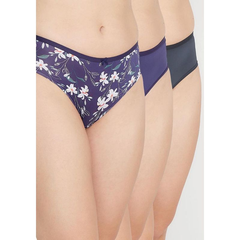KAYSER - Pack 3x pantaleta microfibra P314.15-AZU4 Kayser KAYSER