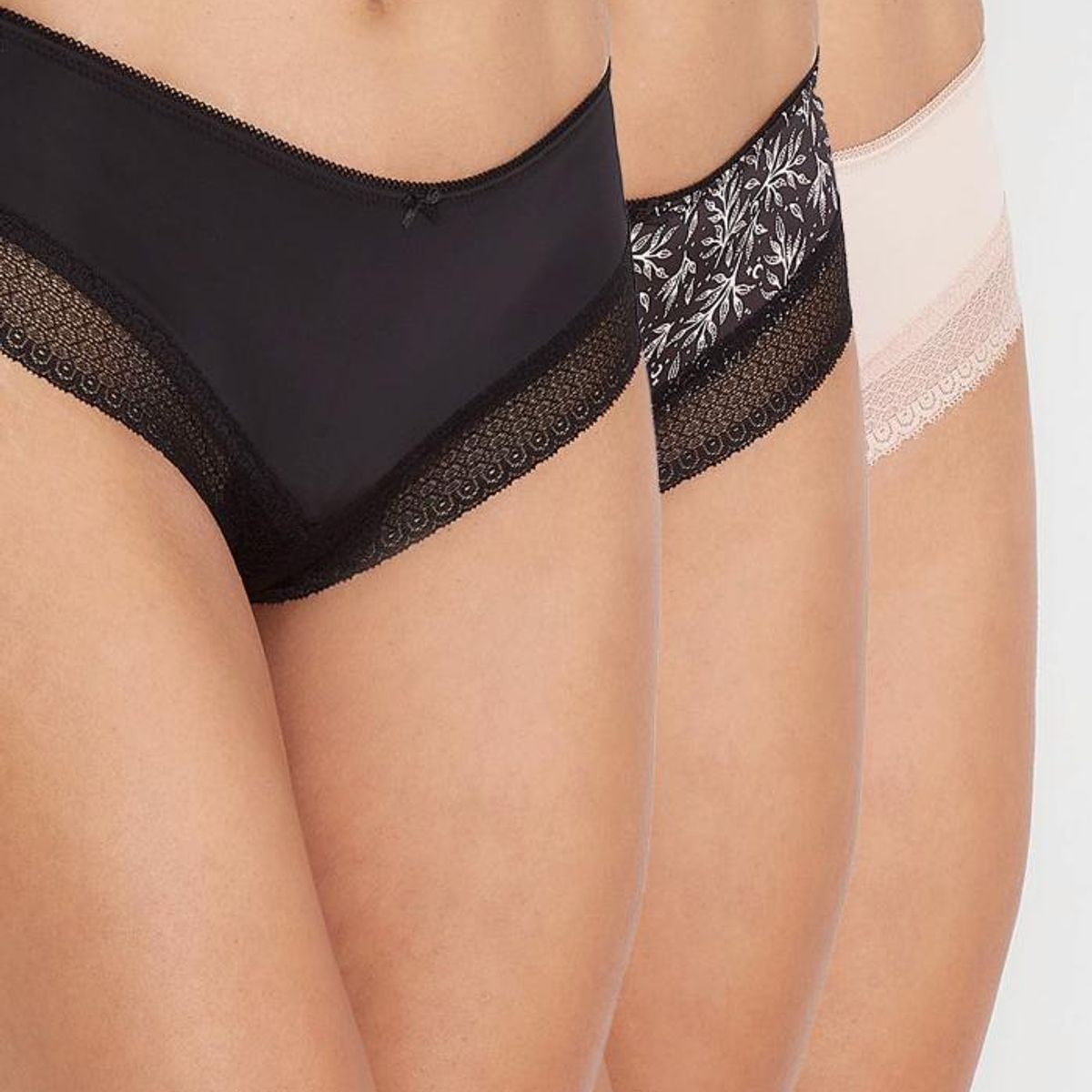 KAYSER - Pack 3x pantaleta microfibra P314.024-NEG3 Kayser KAYSER