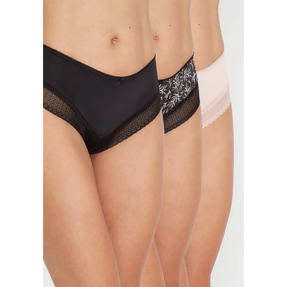 KAYSER - Pack 3x pantaleta microfibra P314.024-NEG3 Kayser KAYSER