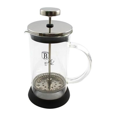 Imagen 2 del producto Cafetera Francesa 350 ml, color platino de Acero inoxidable.