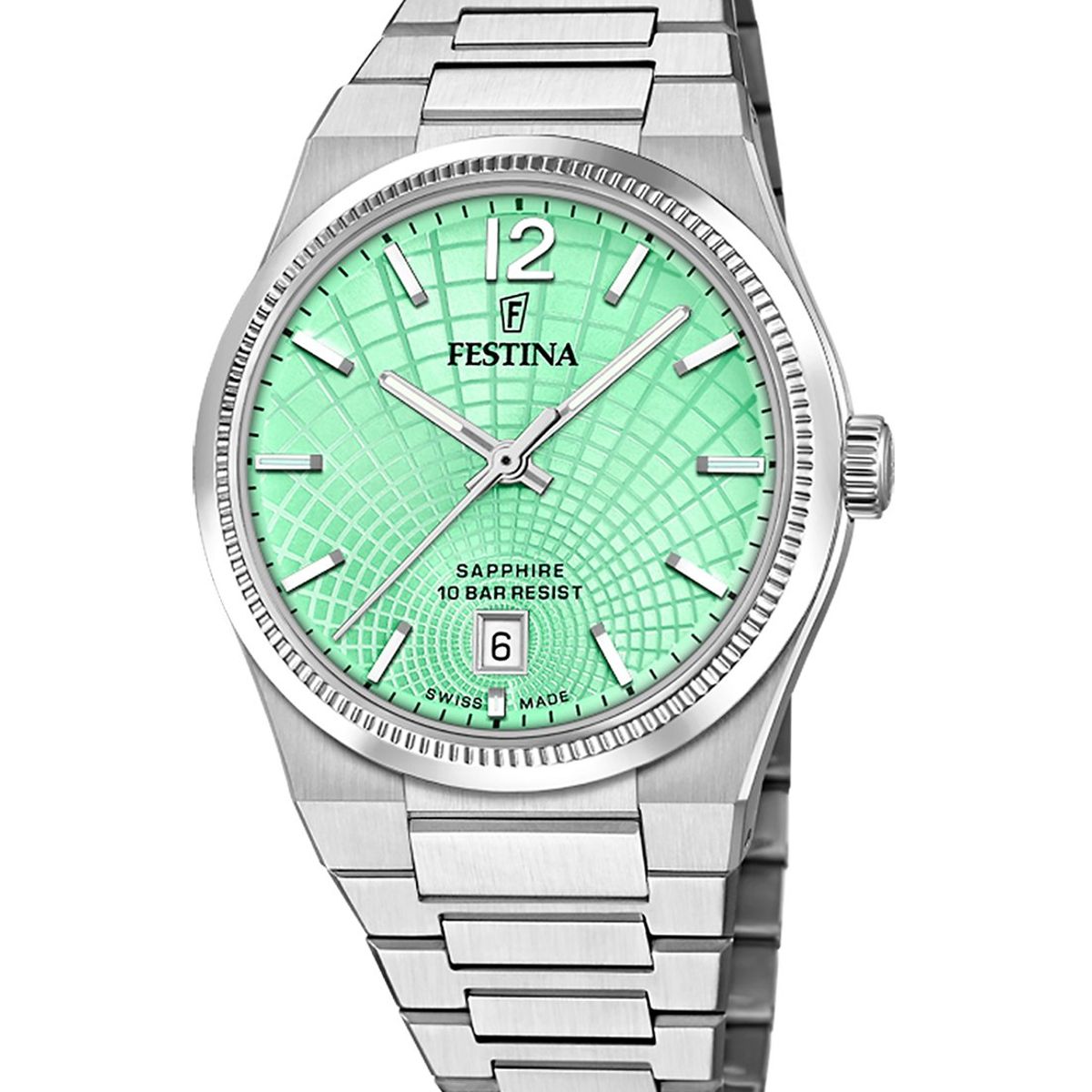 FESTINA SWISS - Reloj F20052/4 Festina Swiss Verde Mujer Rive Collection