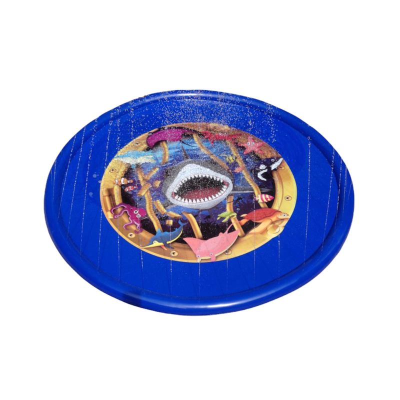GENERICO - Alfombra Piscina Lanza Chorros De Agua 170cms Tiburón - SC