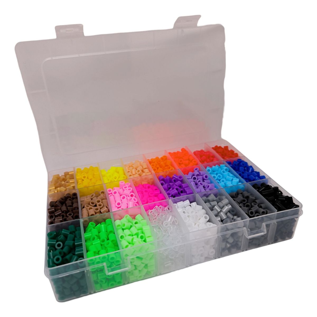 JM - Pack Mostacillas Planchables Hama 5 Mm 24 Col 5000 Beads