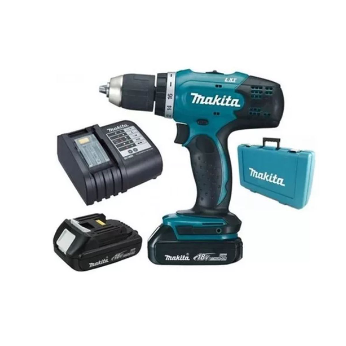 MAKITA - TALADRO INALAMBRICO 1/2", 18 V., 1.3Ah (DDF453SYE)MAKITA