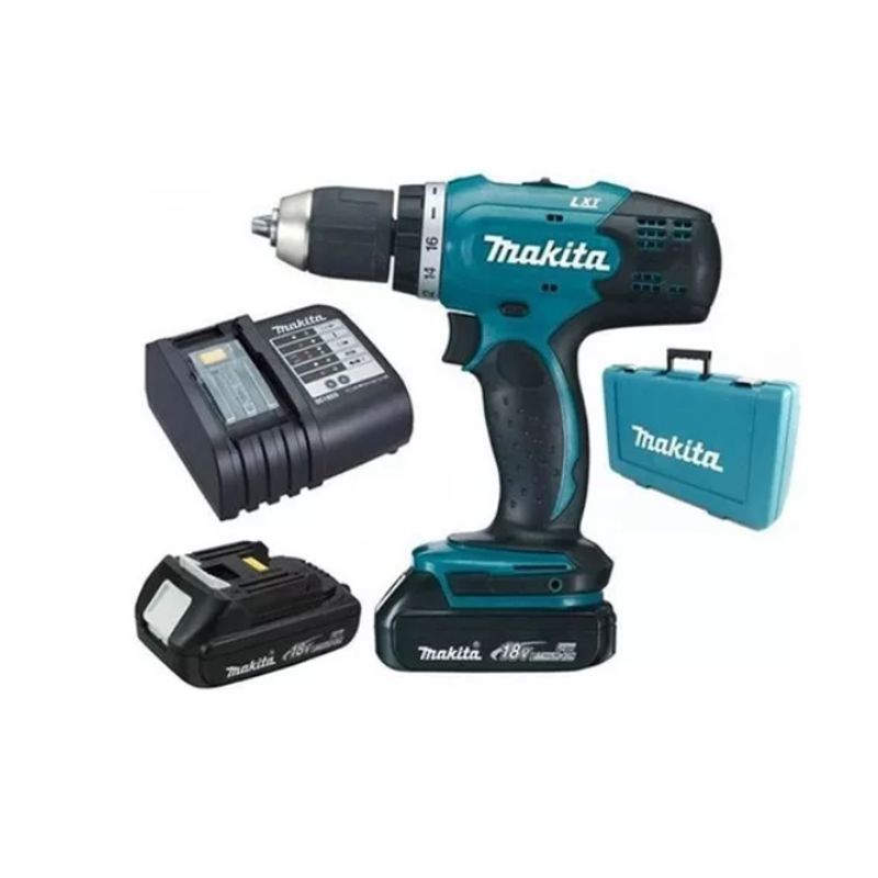 MAKITA - TALADRO INALAMBRICO 1/2", 18 V., 1.3Ah (DDF453SYE)	MAKITA