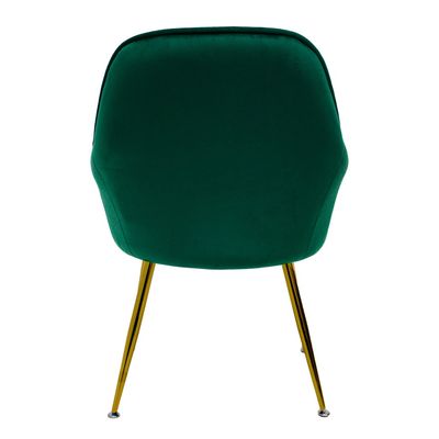 Imagen 2 del producto SITIAL POLTRONA LUX VERDE PATAS DORADAS