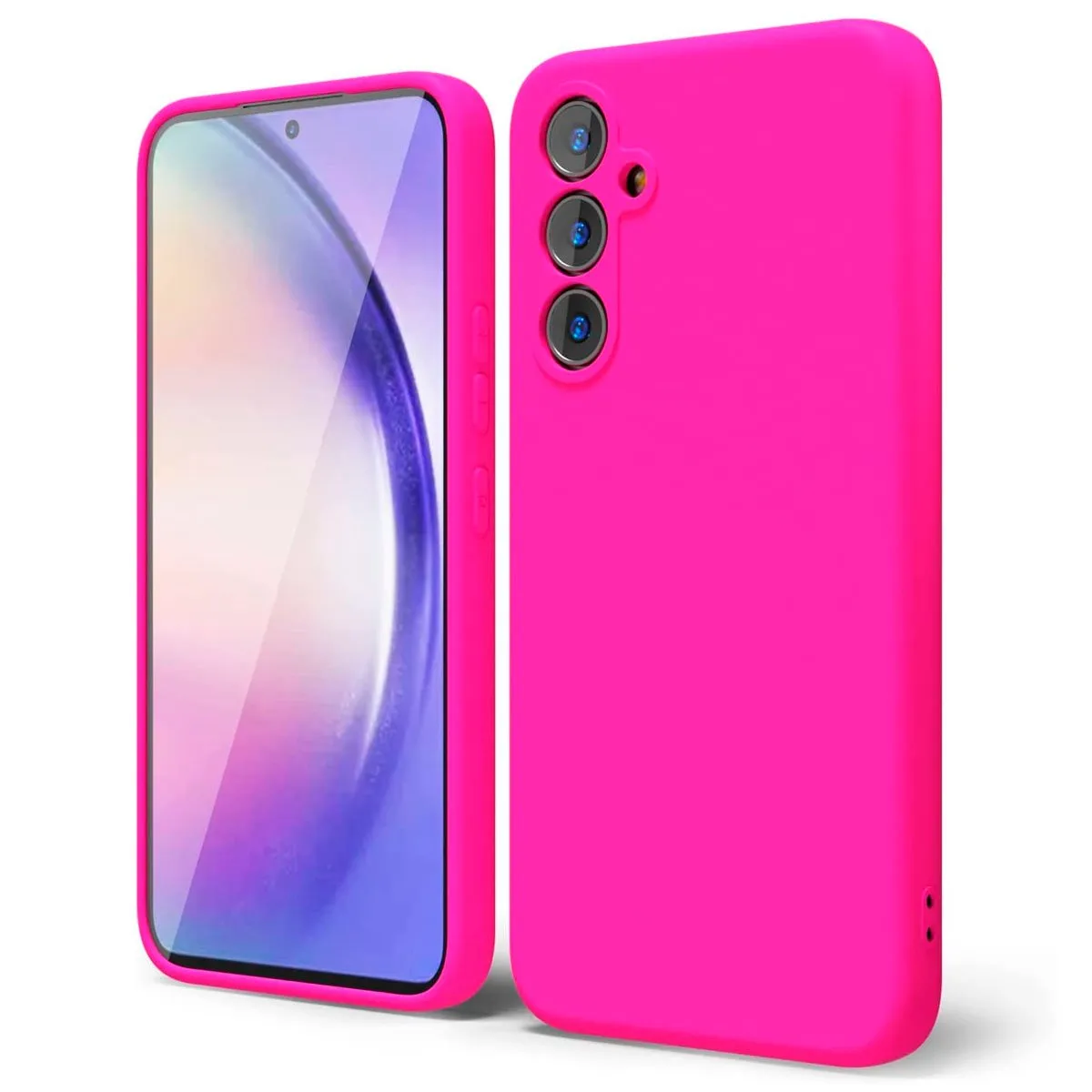 JOIGO - Carcasa Para Samsung A14 Goma Fucsia