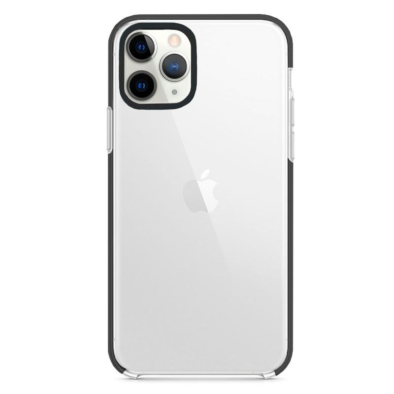 JOIGO - Carcasa Para iPhone 14 Pro Fluor Transparente Borde Negro
