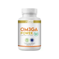 SWISS NATURE LABS - Om3ga Power 1 Frasco 60 Capsulas