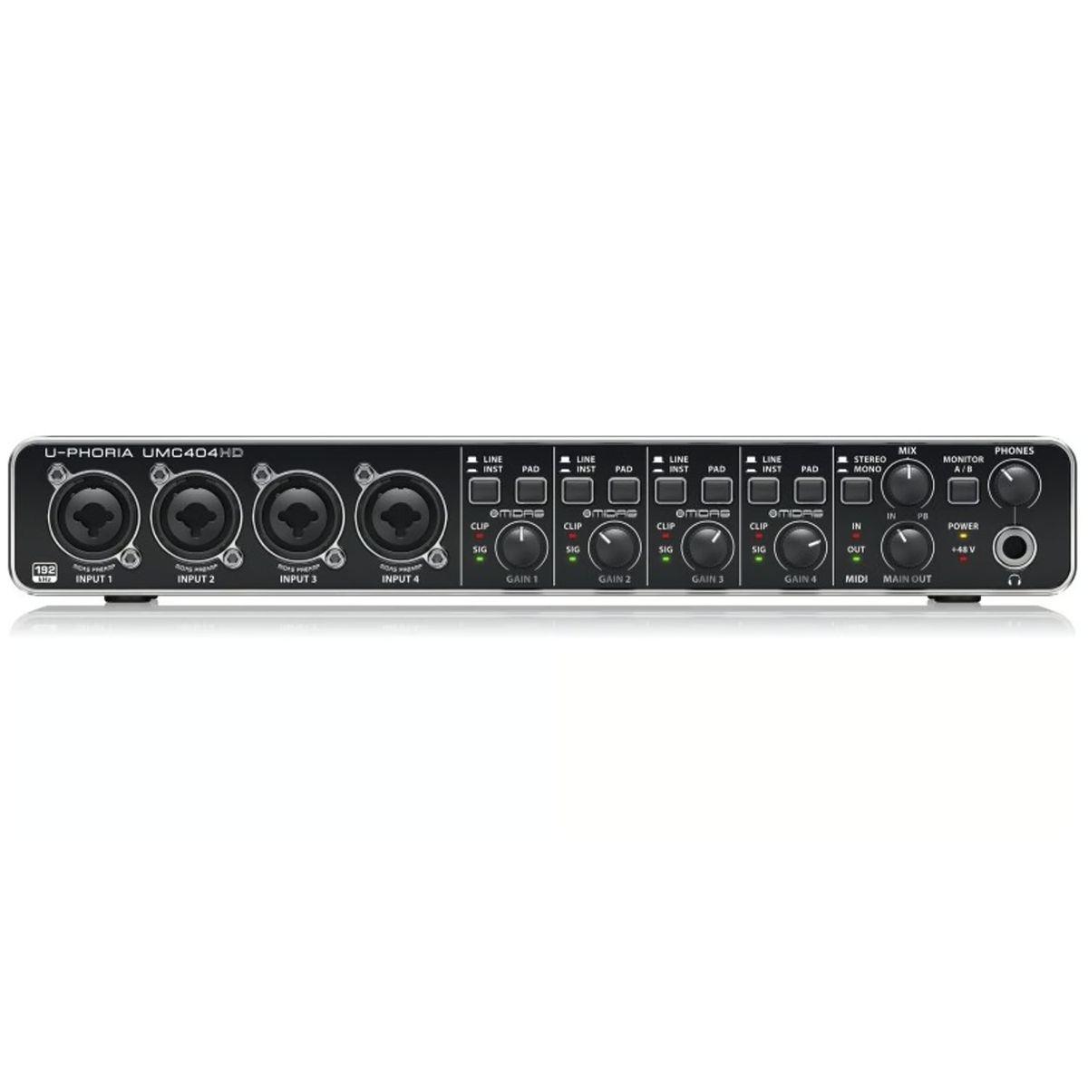 BEHRINGER - Interfaz de Audio Behringer UMC-404HD
