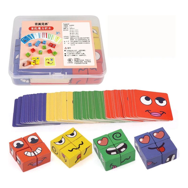 GENERICO - Set Mini Cubos Bloques De Emociones