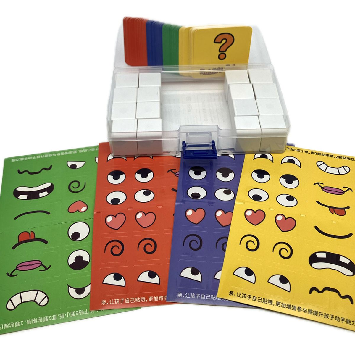 GENERICO - Set Mini Cubos Bloques De Emociones