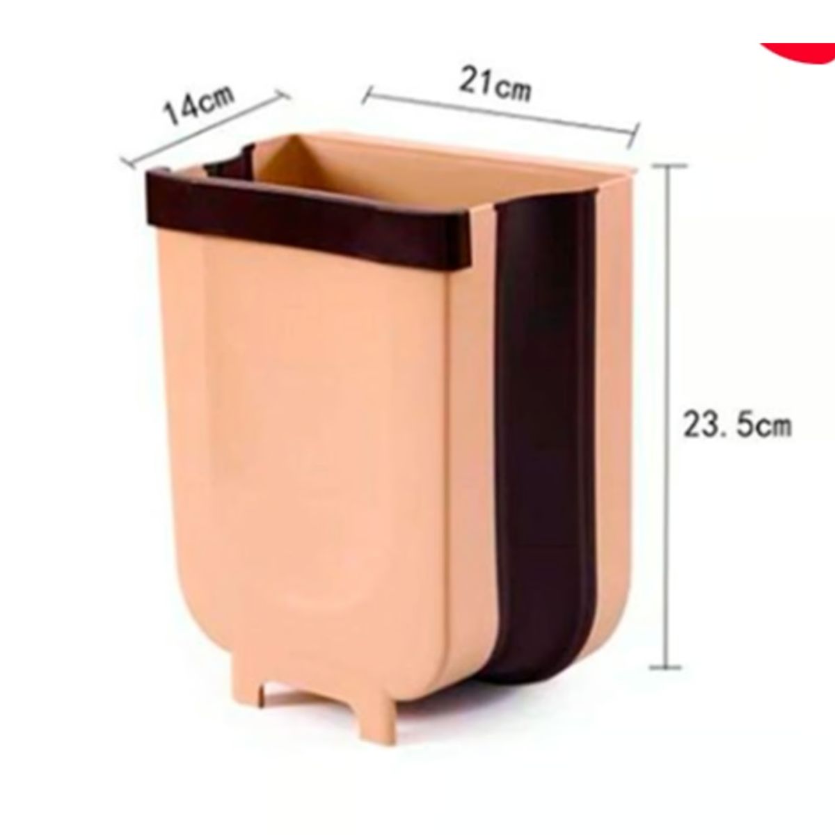 GENERICO - Basurero Plegable Cocina Papelera