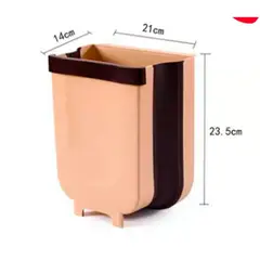 GENERICO - Basurero Plegable Cocina Papelera
