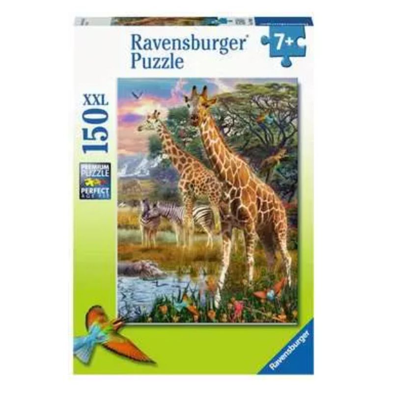 RAVENSBURGER - Puzle Jirafas en Africa