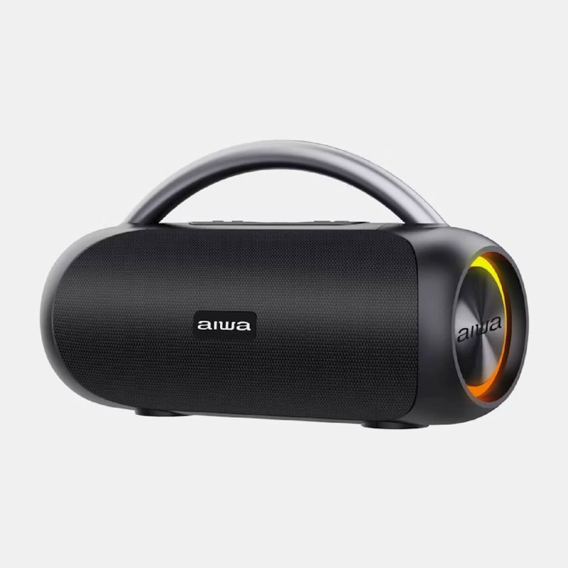 AIWA - Parlante Aiwa Portátil Bluetooth Waterproof Aws10btb 20w Rms