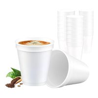 X50 Vasos Desechables Vasos Plumavit Termico Vaso 6oz177ml Bebidas Calientes Vasos De Plumavit Cafe