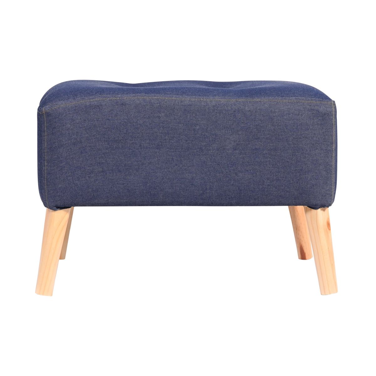 GENERICO - Pouf Petrum Jeans 62x42x42 cm Máxima Design