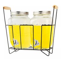 Dispensador De Bebidas Con Atril Dispensadores Dobles 3 8l