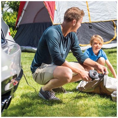 Imagen 2 del producto Inflador Eléctrico para Auto 12V con 3 Boquillas