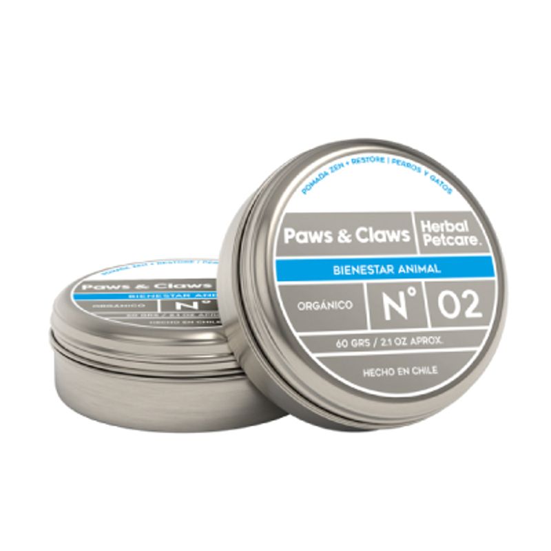 GENERICO - Pomada Zen + Restore - Perros y Gatos 60grs 100% Natural