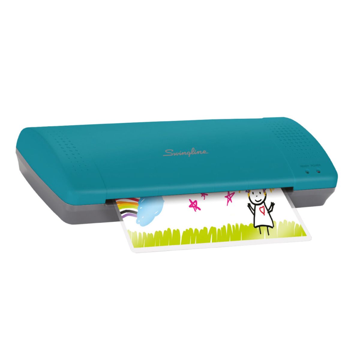 SWINGLINE - Plastificadora de Papeles A4Carta Inspire Plus Turquesa
