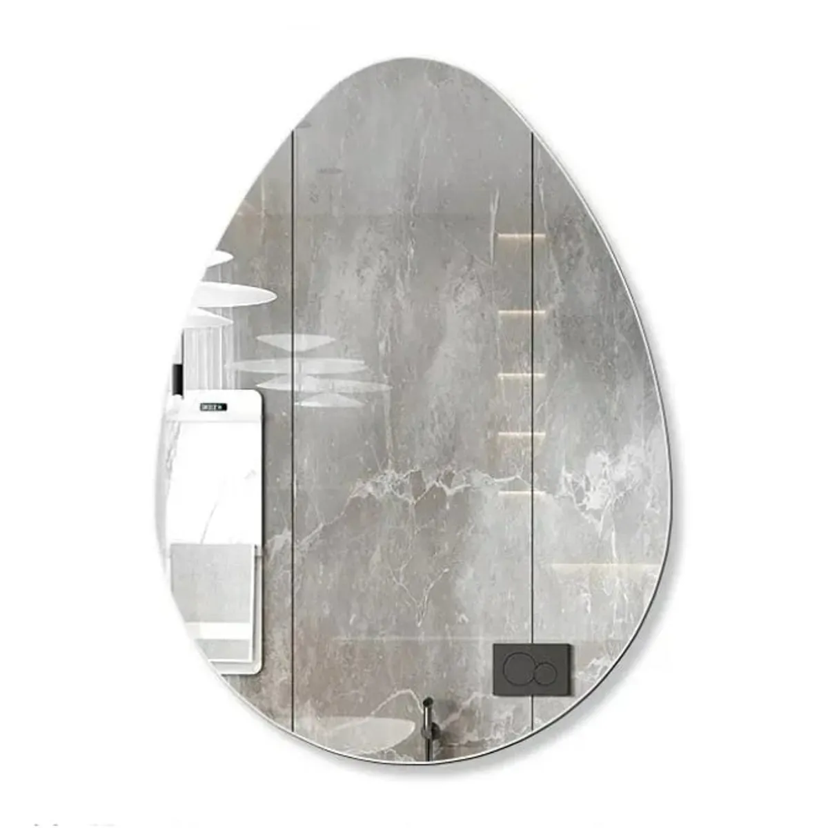 GENERICO - Espejo Huevo 80 CM Taller Sin Fronteras