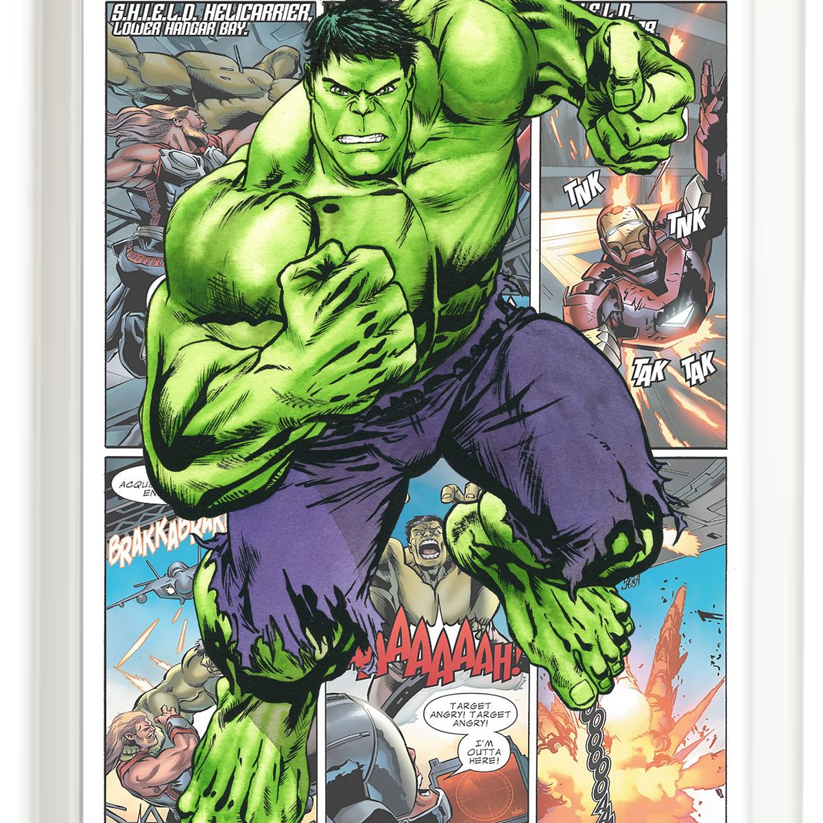 DECORACION CREATIVA - Set de Cuadros WolverineVDeadpool