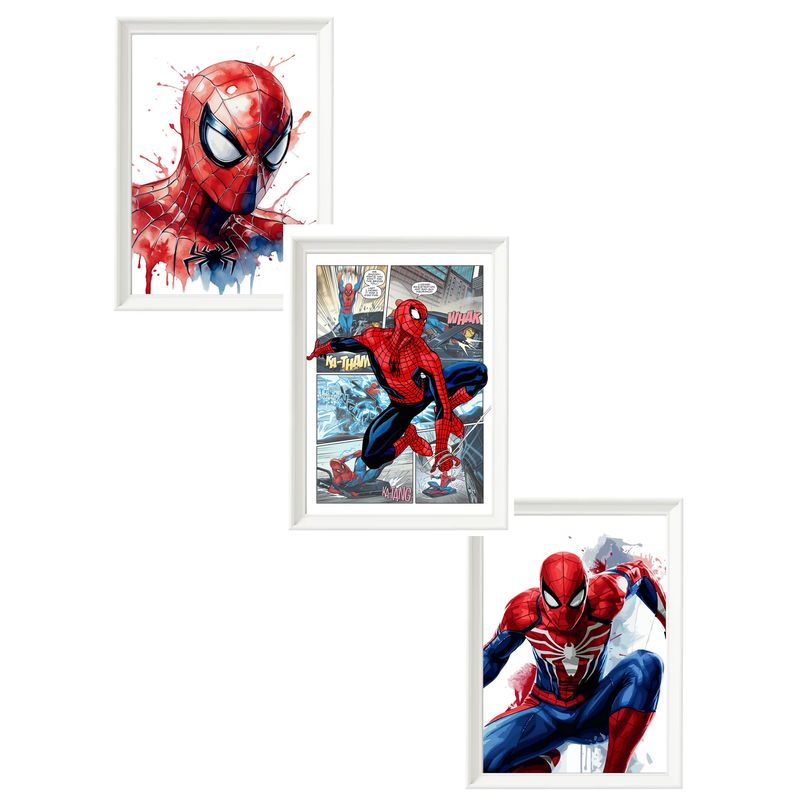DECORACION CREATIVA - Set de Cuadros Spiderman X 3